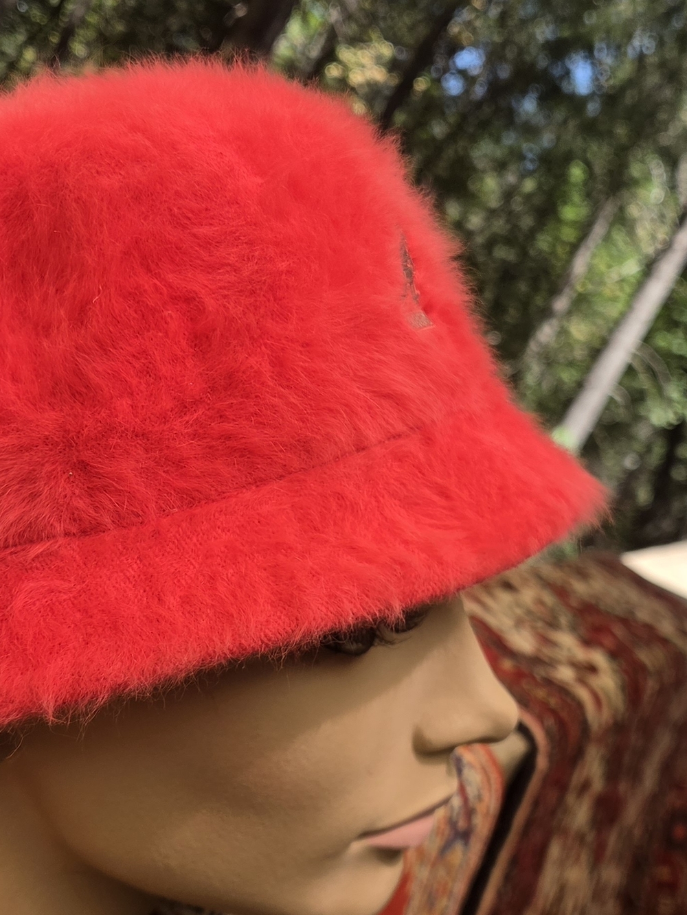 Kangol Pink Angora Blend Furgora Bucket Hat SzM Unisex - Picture 5 of 7
